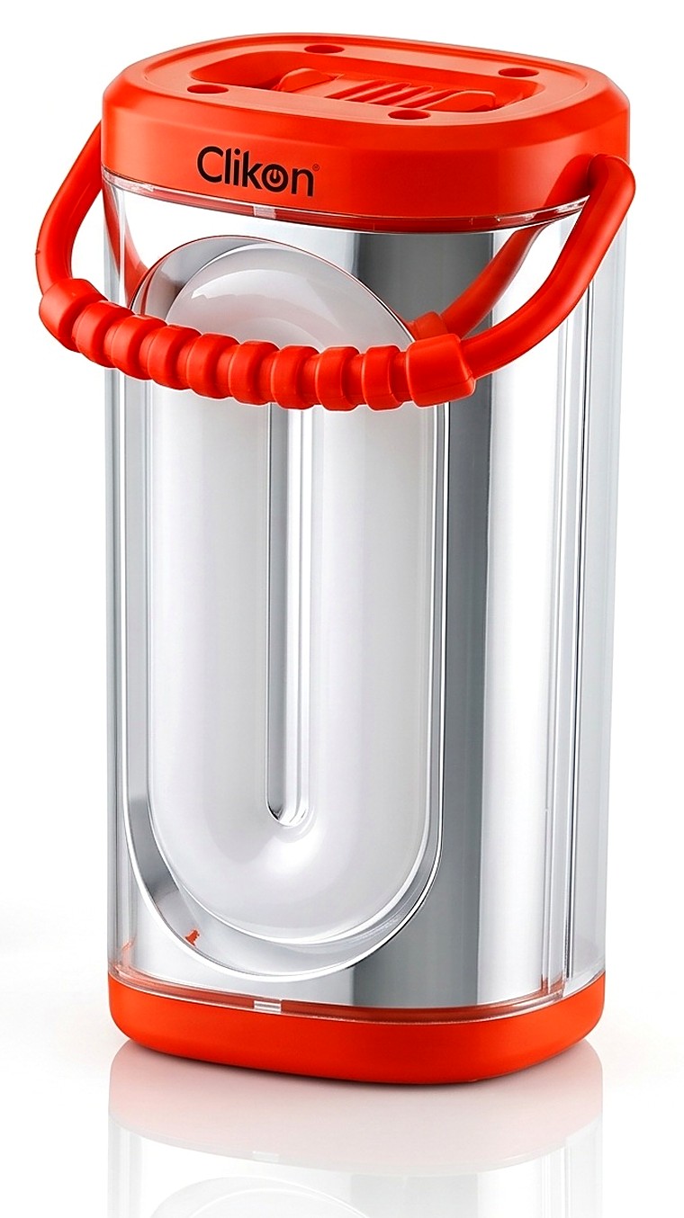 LED lantern product photo, dull before and bright, studio-ready after